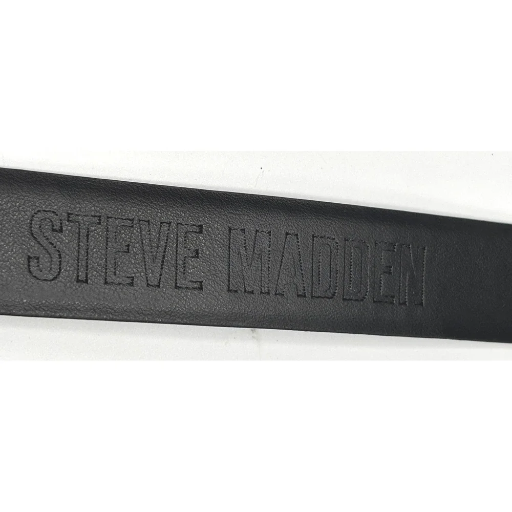 Steve Madden Boys Black Dress Belt Size M 26–28